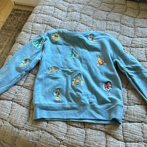 DISNEY EMBROIDERED PULLOVER